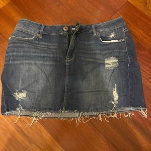 American rag jean skirt